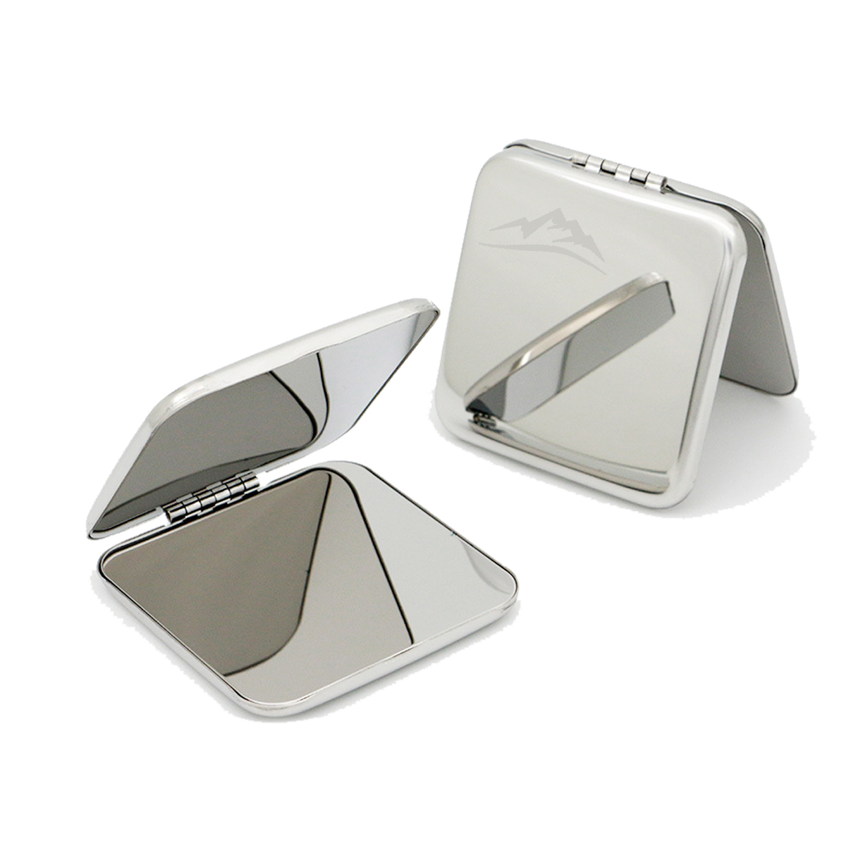 Stainless Steel Folding Square Mirror 1