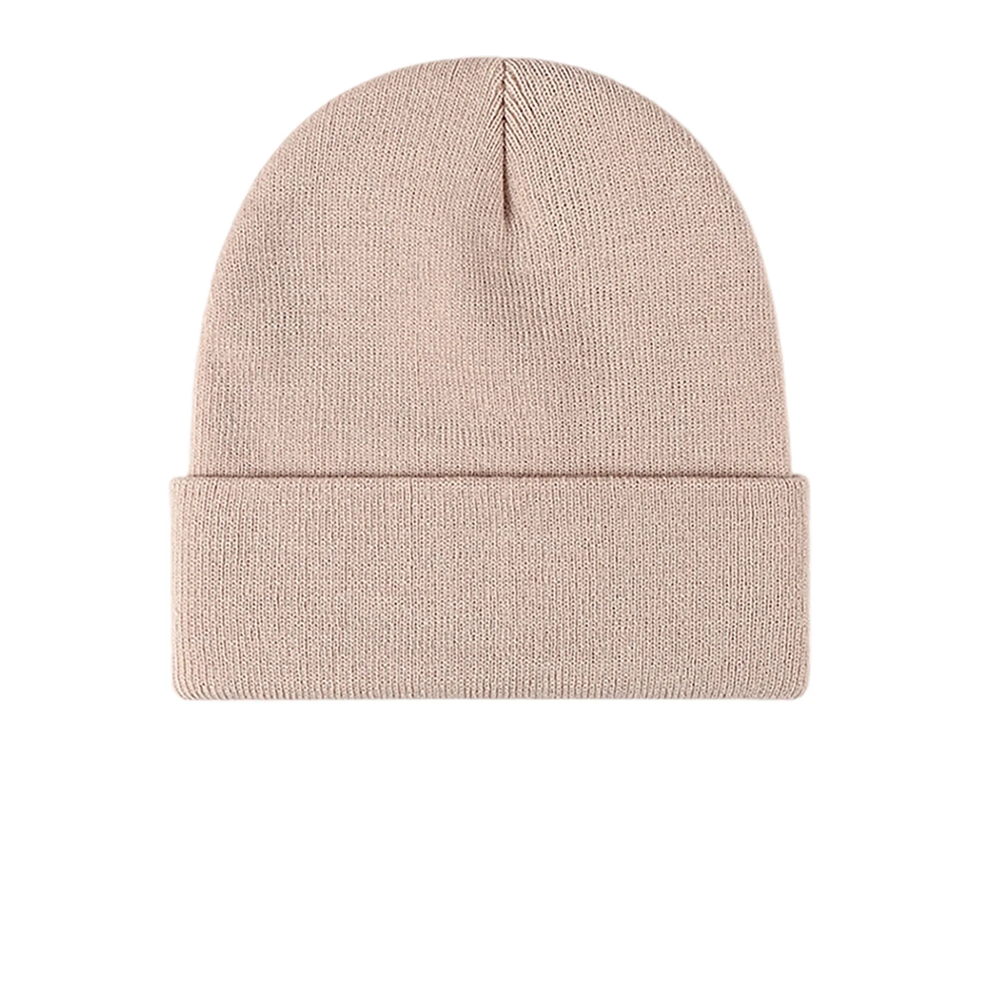 Knit Beanie Hat with Cuff 3