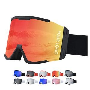 Wide Vision Clear Ski Goggles 4