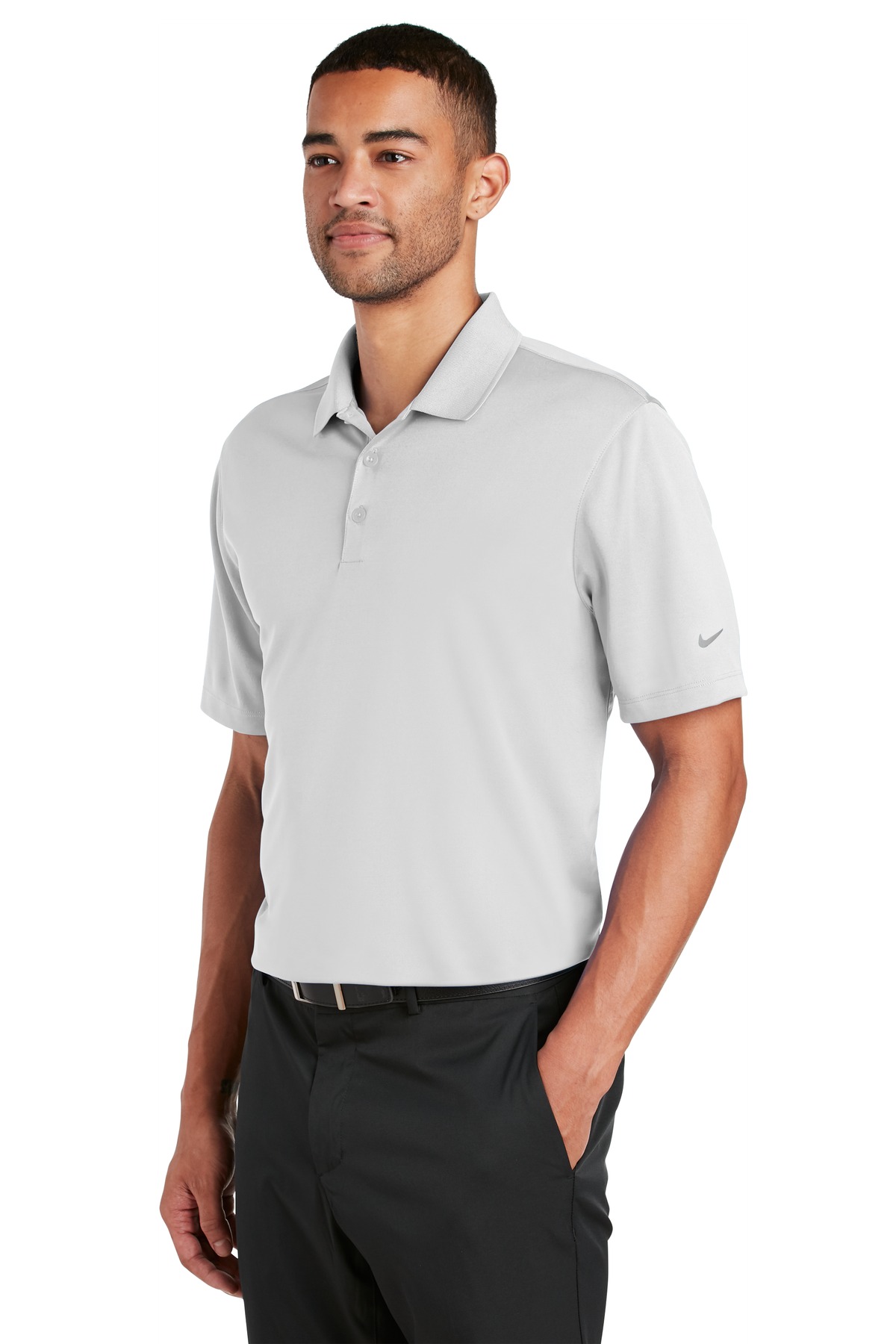 Nike Dri-FIT Classic Fit Players Polo with Flat Knit Collar. 838956 10