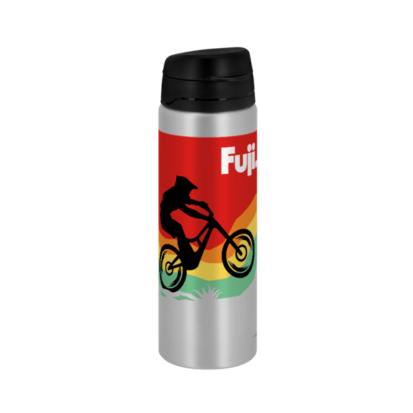 FastFlow Recycled Aluminum Bottle with Flip Lid, custom water bottle with logo imprint 100