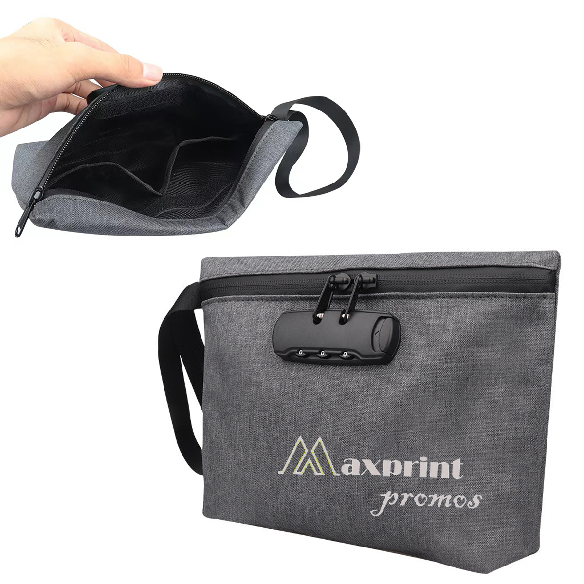 Smell Proof Bag with Combination Lock 2