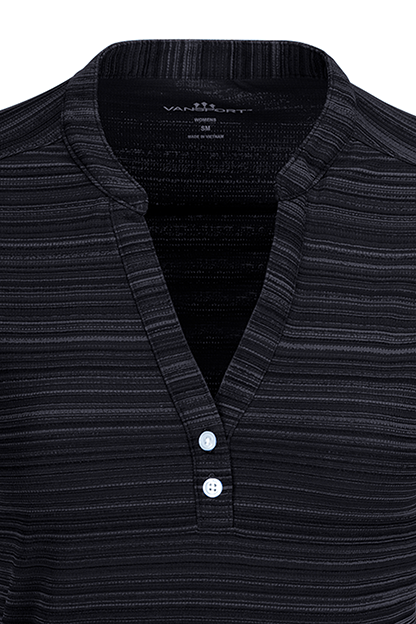 Women's Vansport Strata Textured Henley 20