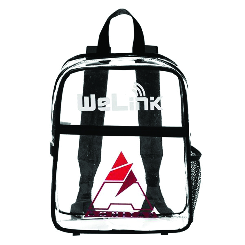 Transparent Traveling Messenger Tote Bag. 2