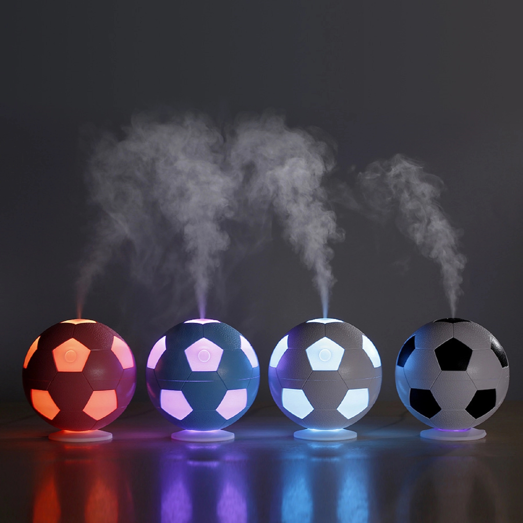 380 ml Football Shaped Humidifier with LED Light 6