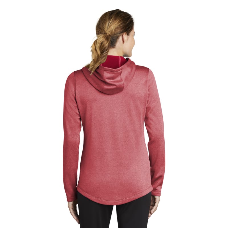 Sport-Tek Women's PosiCharge Sport-Wick Heather Fleece Hooded Pullover., custom hoodie or sweatshirt with logo imprint 17