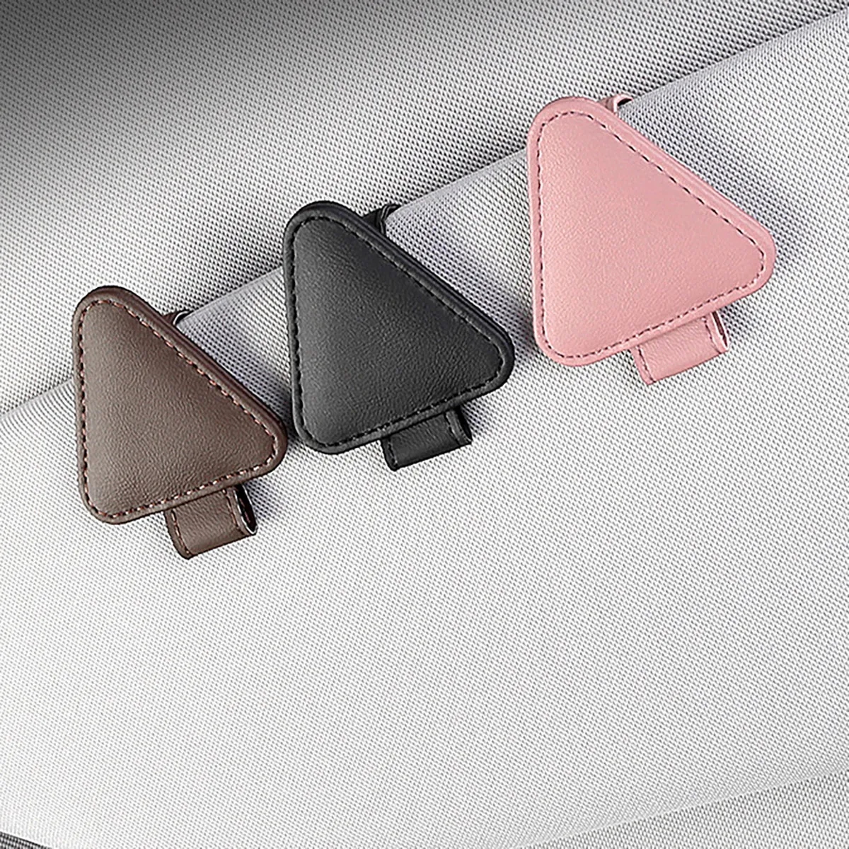 Car Sunglasses Stand Clip Card Storage Organizer Gadgets 2