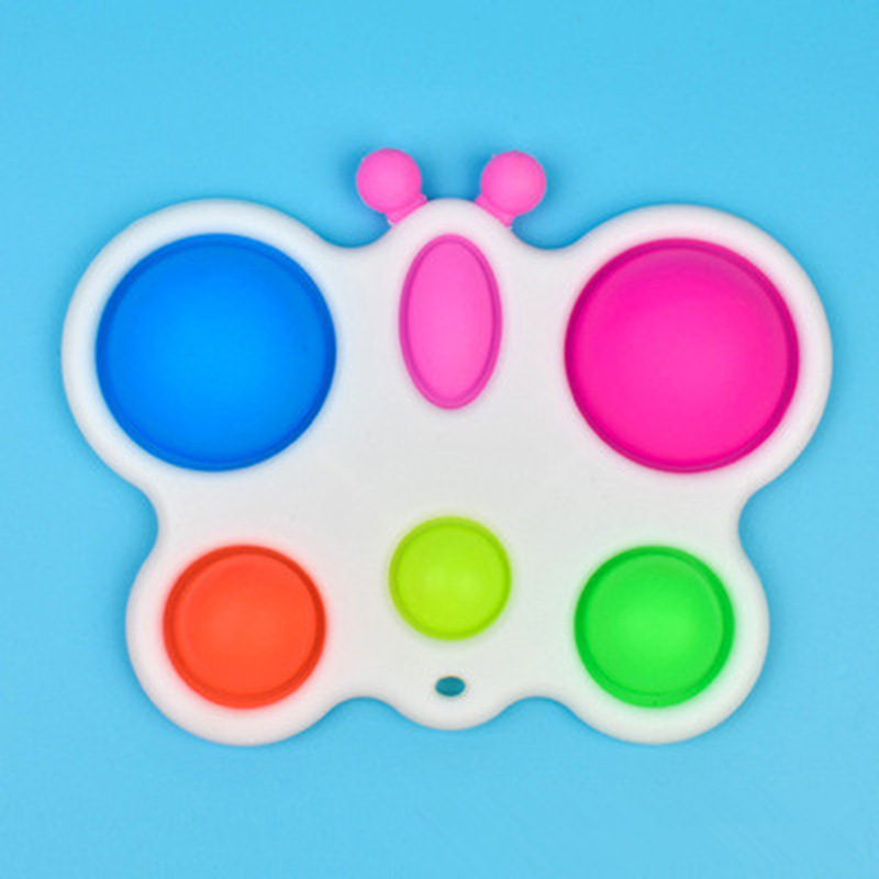 Small Stress Reliever Finger Bubble Toys (Butterfly ) 2