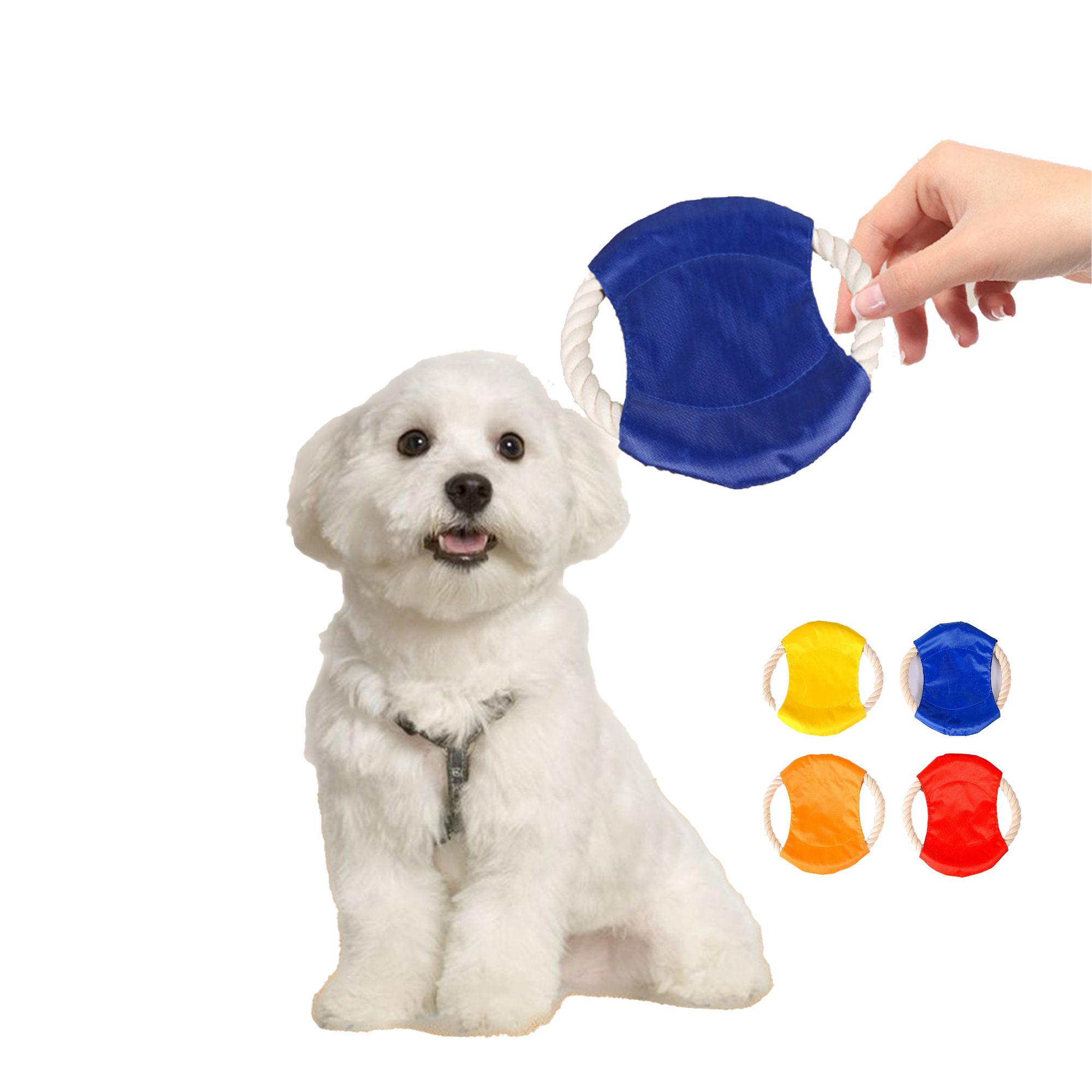 Cotton Rope Flying Disk 3