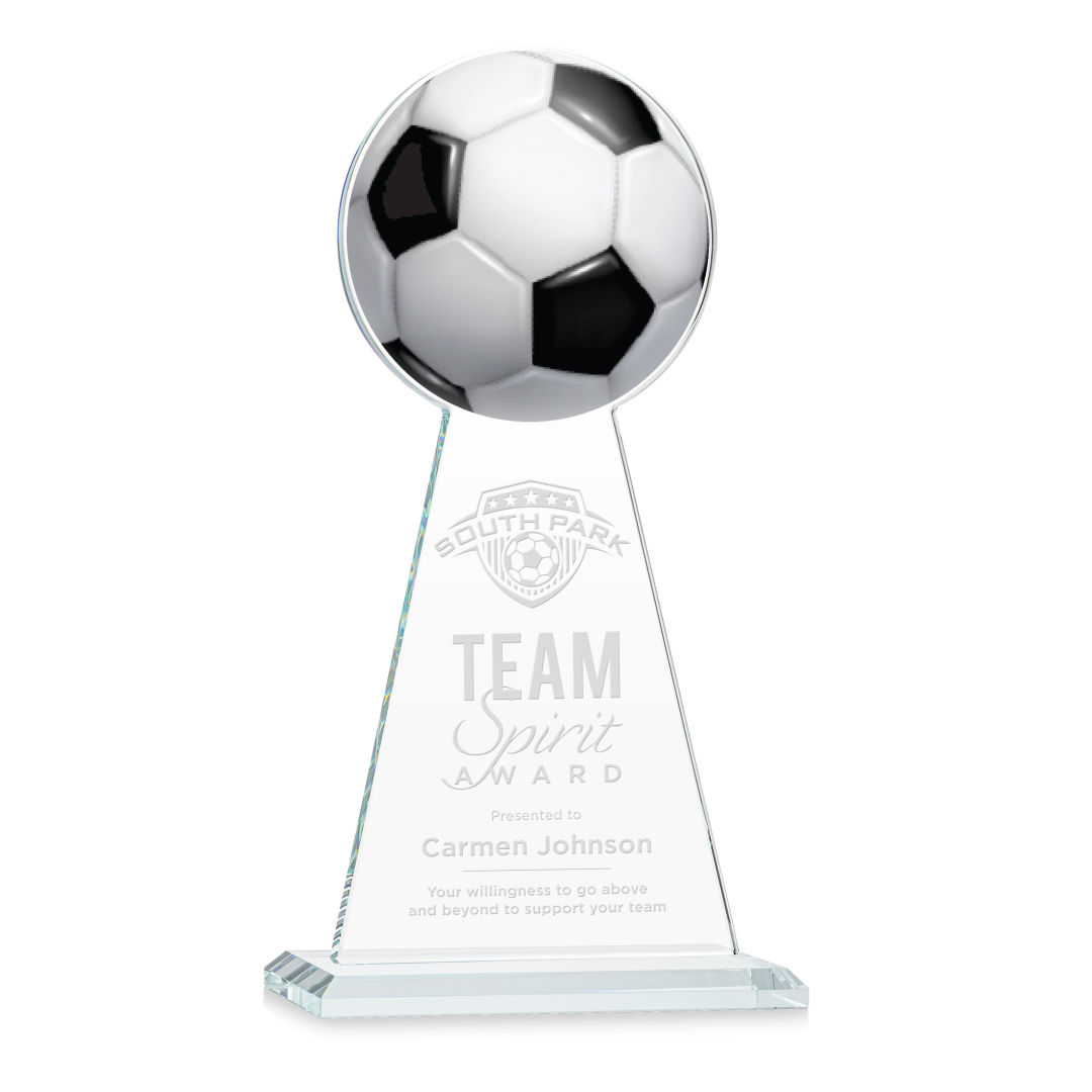 Edenwood Soccer Award - Clear 9