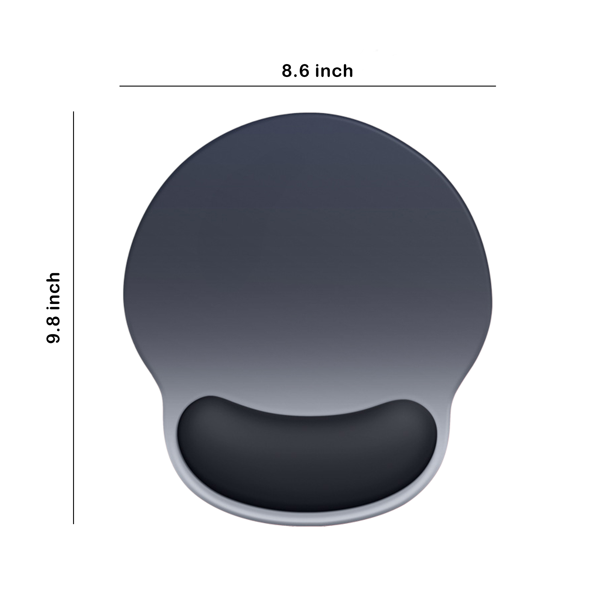 Ergonomic Mouse Pad with Gel Wrist Rest 11