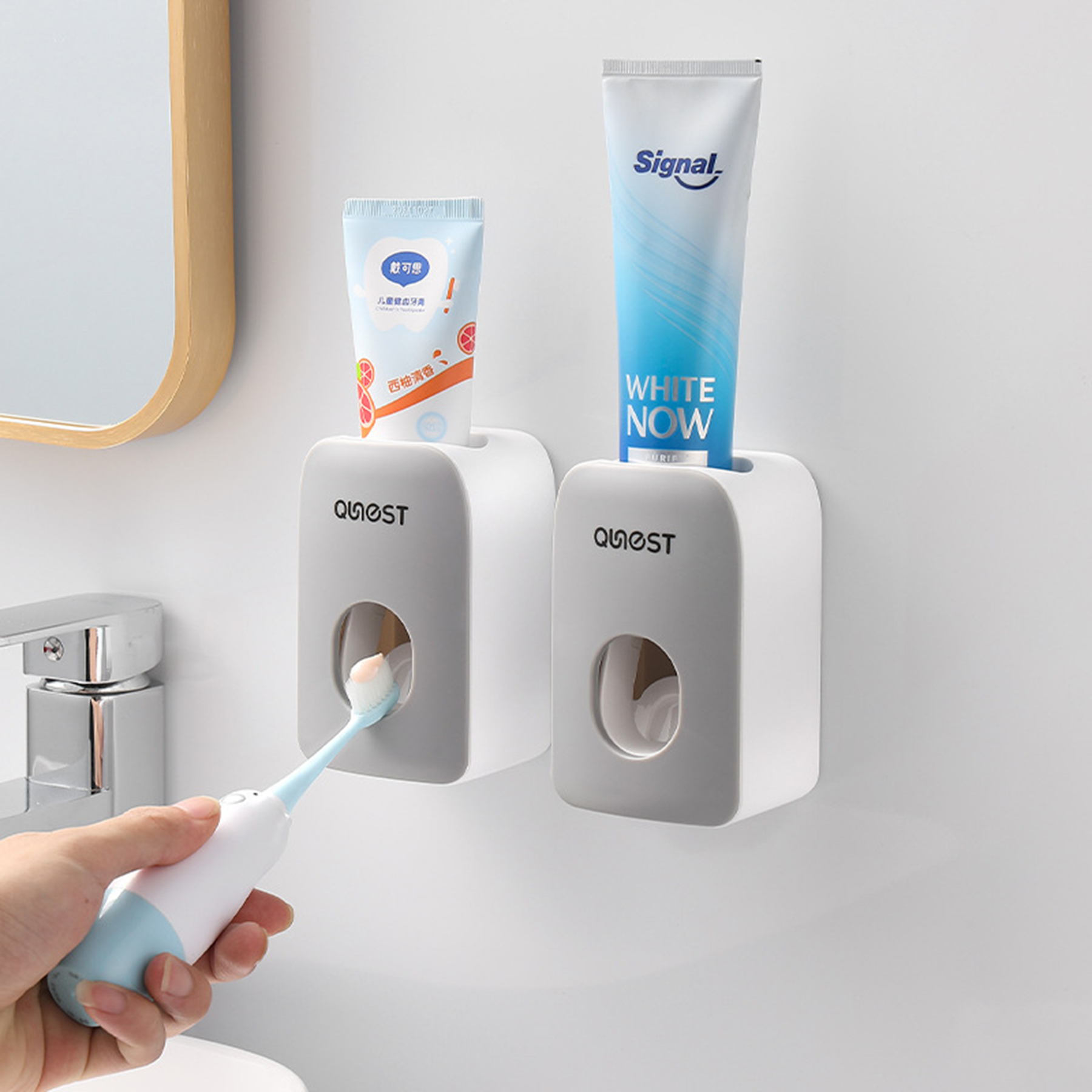 Bathroom Automatic Toothpaste Squeezer 2