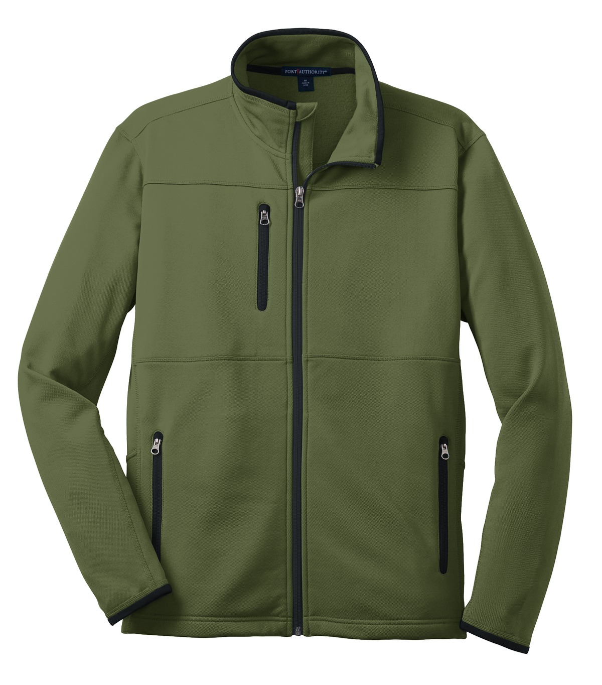 Port Authority Pique Fleece Jacket. F222 4