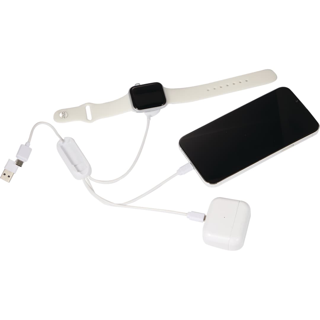 Allcord 5-in-1 Charging Cable with iWatch Charger 12