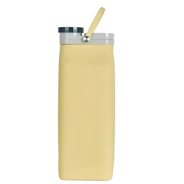 Portable Silicone Folding Water Cup - 20oz Capacity 7