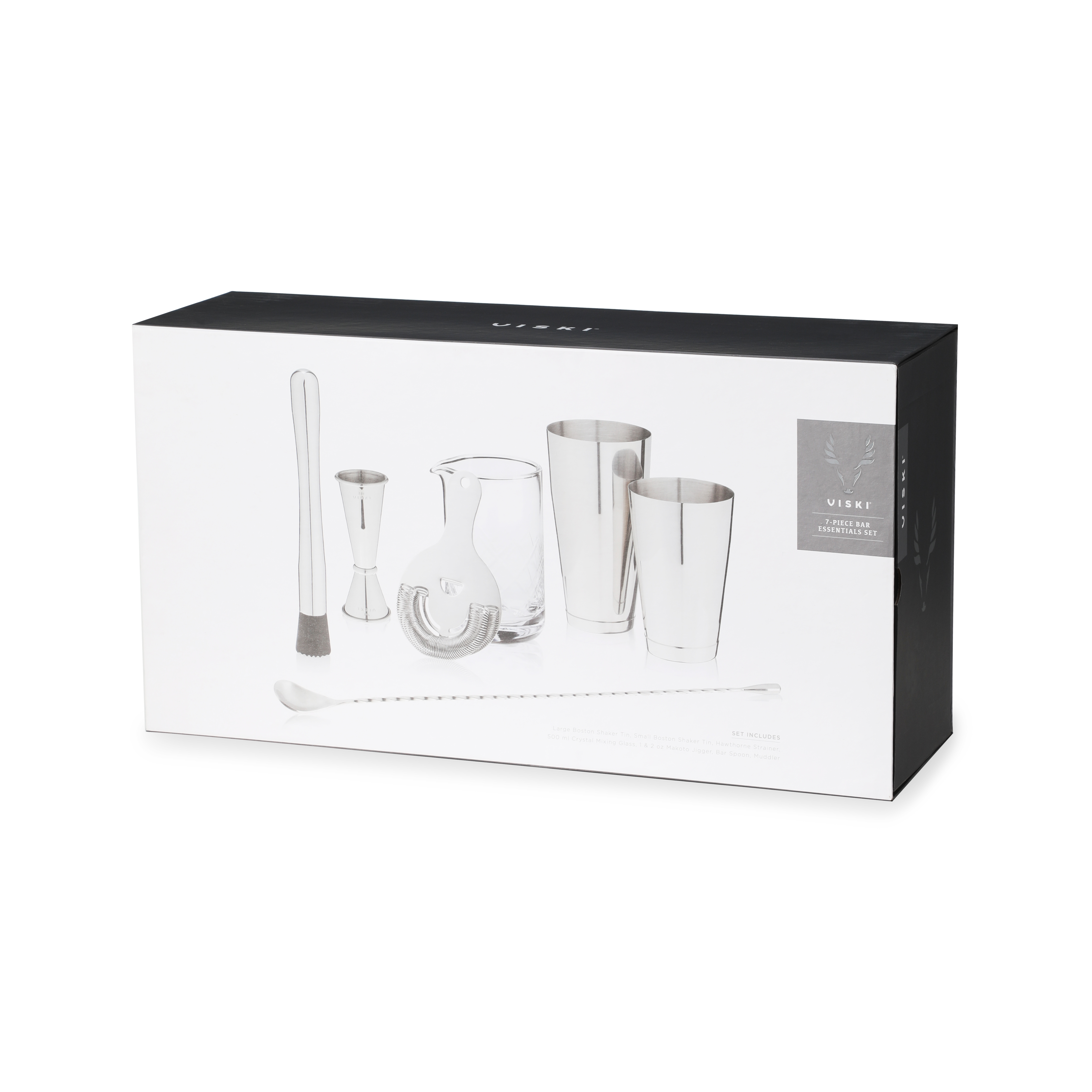 Viski® 7- Piece Bar Essentials Set 5