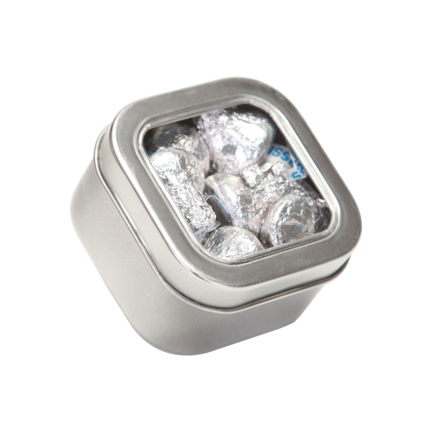 Small Square Window Tin Premium Fill 22