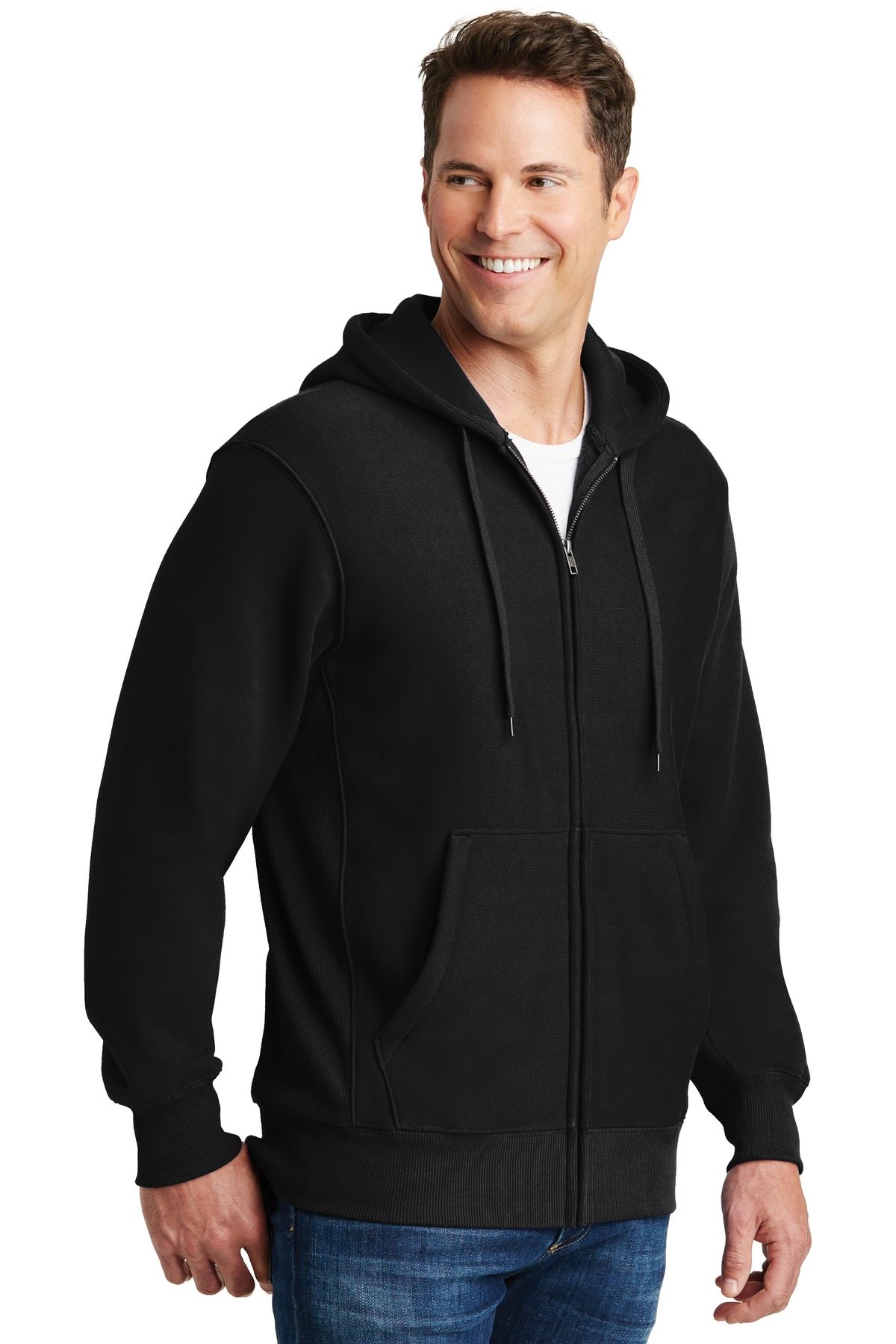 Sport-Tek® Super Heavyweight Full-Zip Hooded Sweatshirt 1