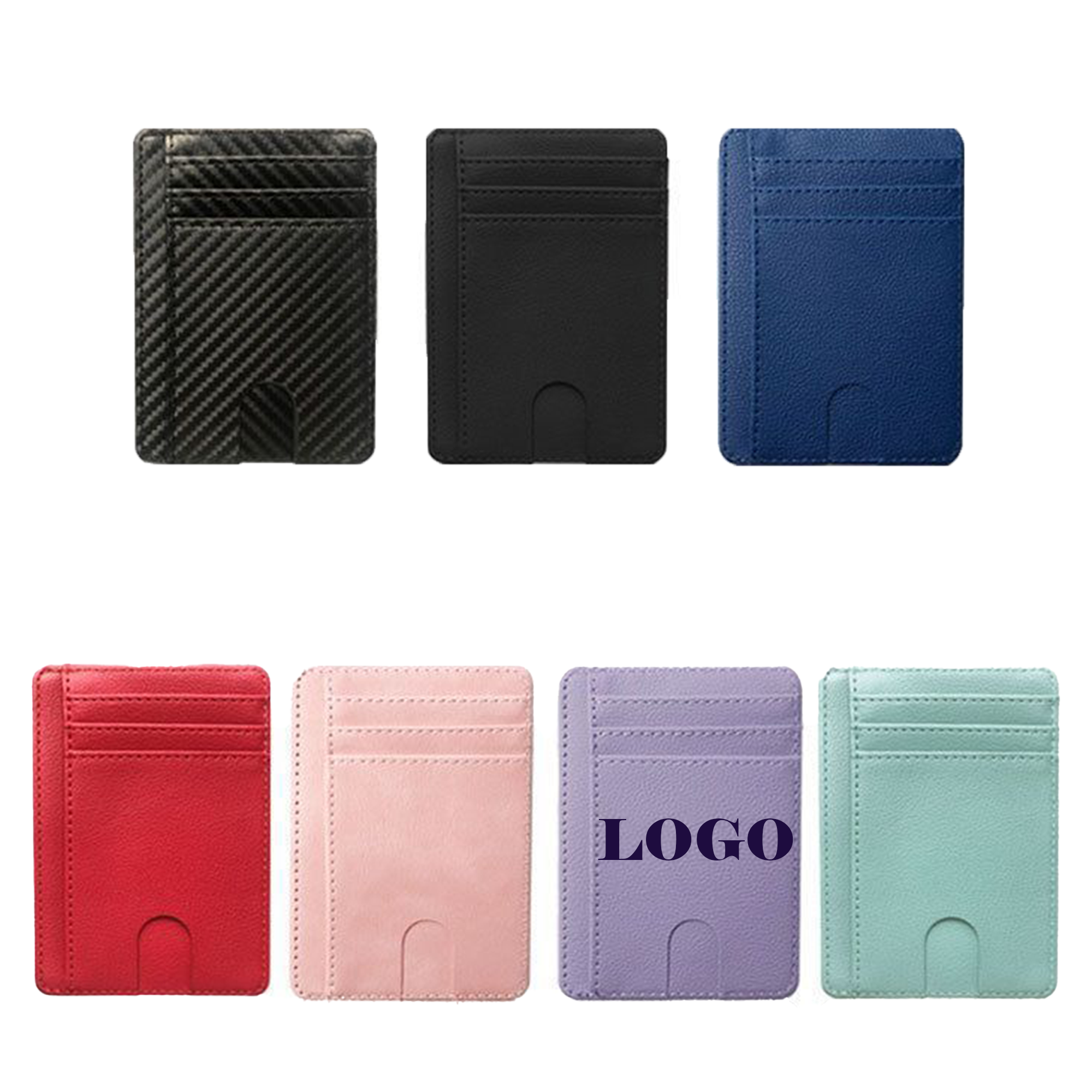 PU Leather Wallet For Credit Card Holding 2