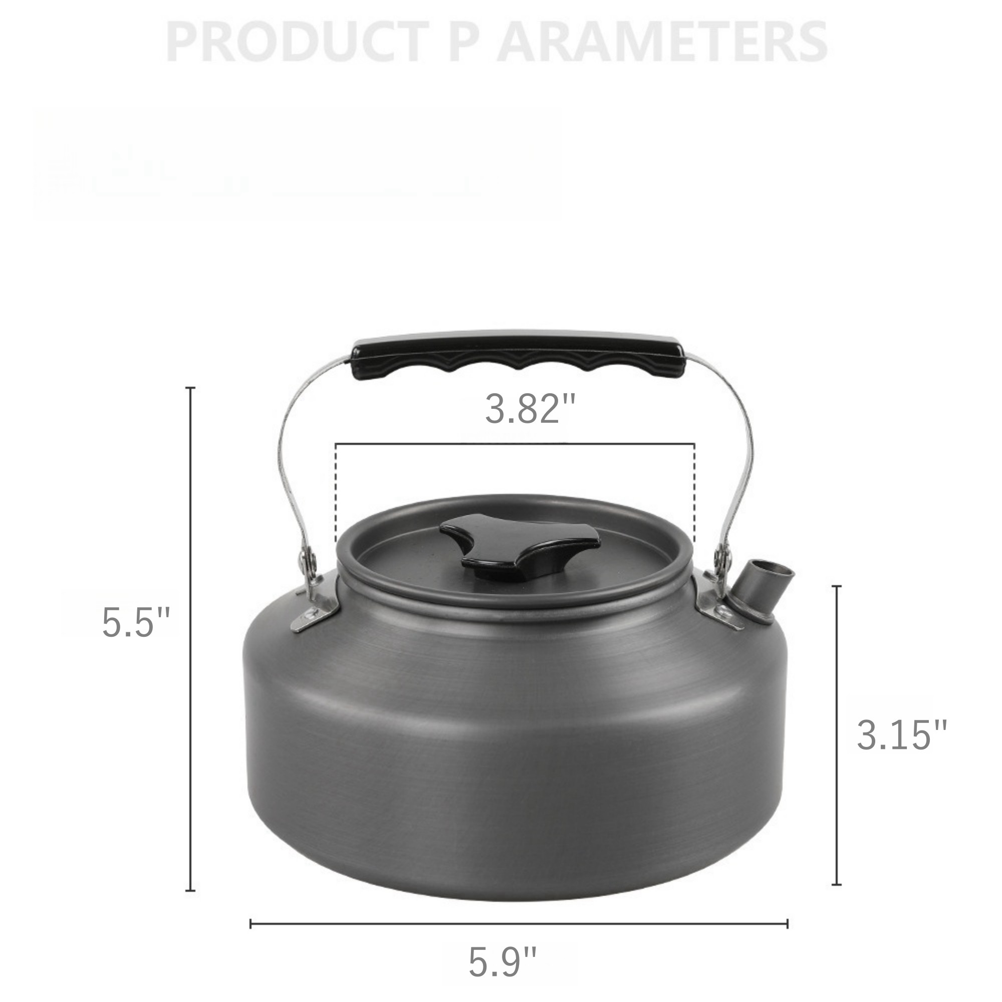 1L Camping Kettle 6