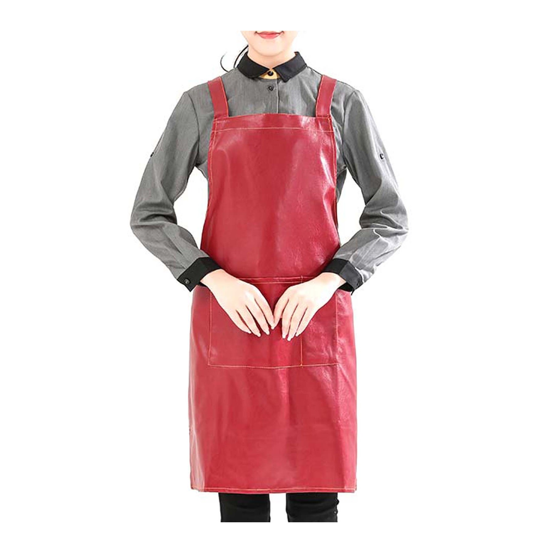 PU Leather Apron 2