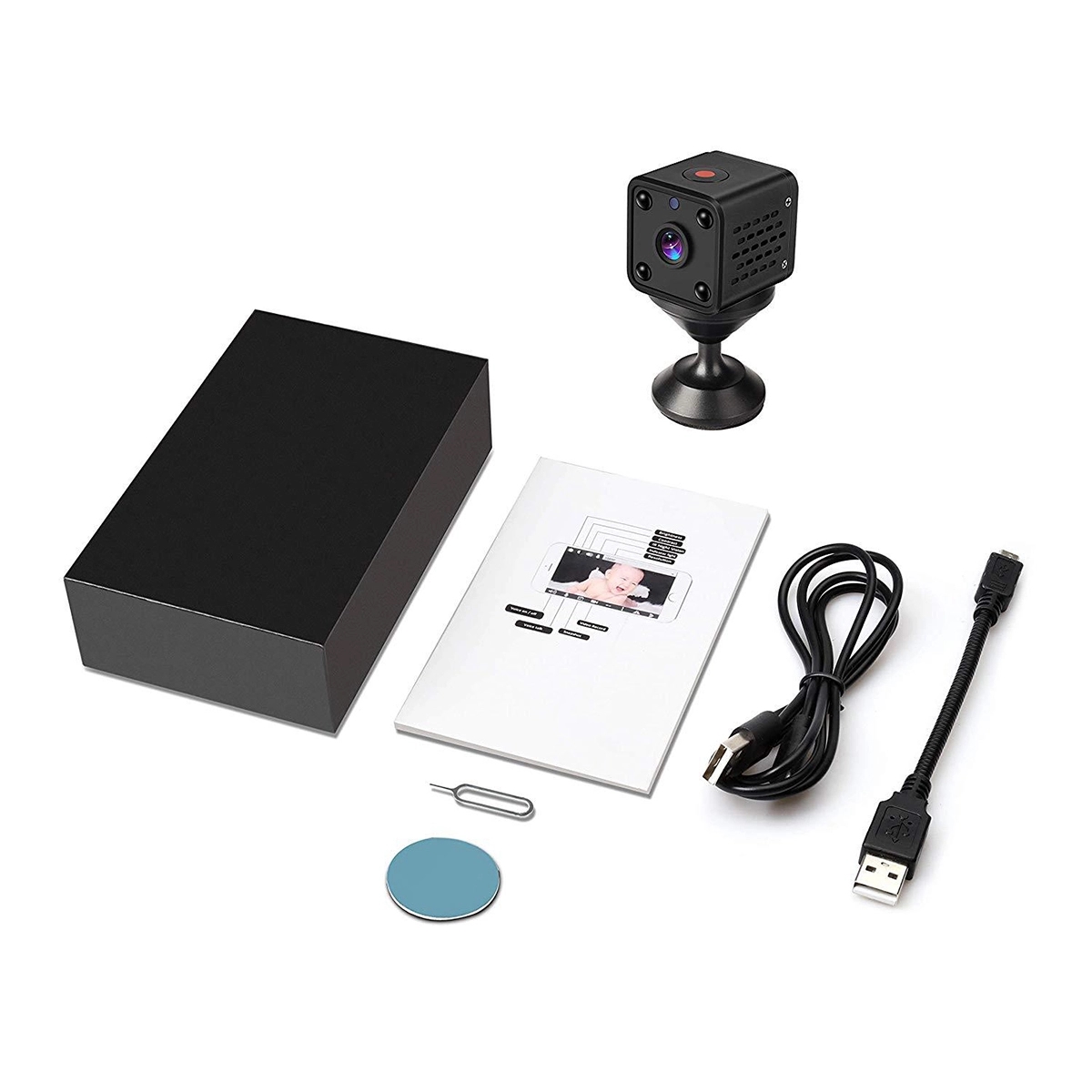 Wireless Smart Home Camera with Night Vision 3