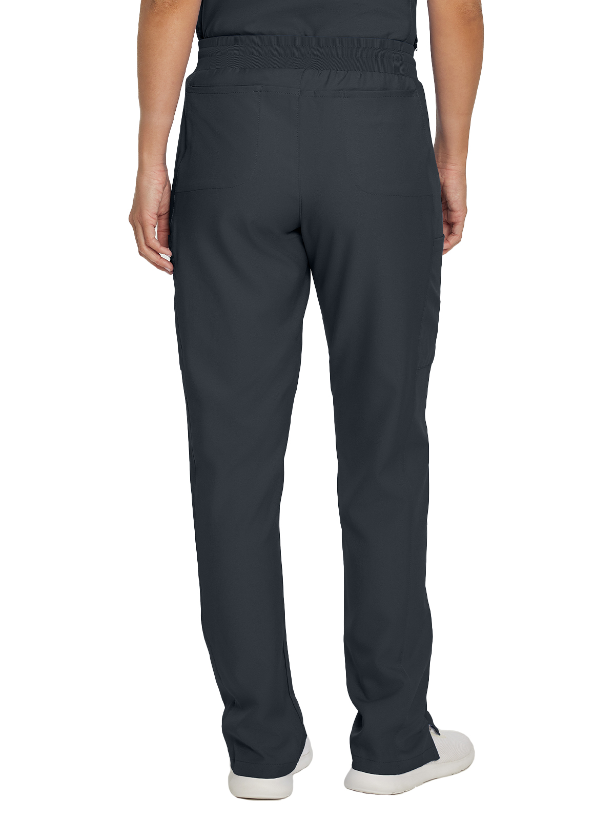Landau - Forward - Women's Seven-Pocket Mid-Rise Rib-Knit Elastic Waist Cargo Pant 39
