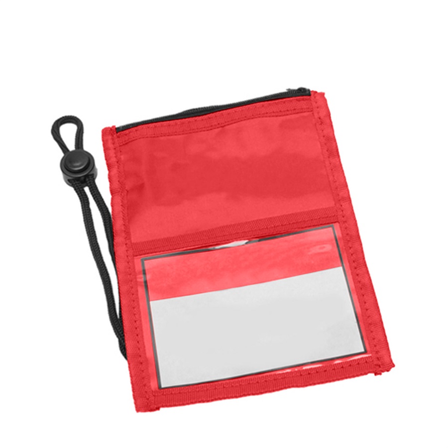 Adjustable Lanyard Neck Wallet - 6.89" x 5.25" 4
