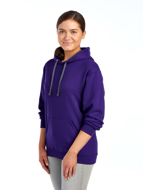 FRUIT OF THE LOOM Sofspun™ Unisex Hooded Sweatshirt, custom hoodie or sweatshirt with logo imprint 25