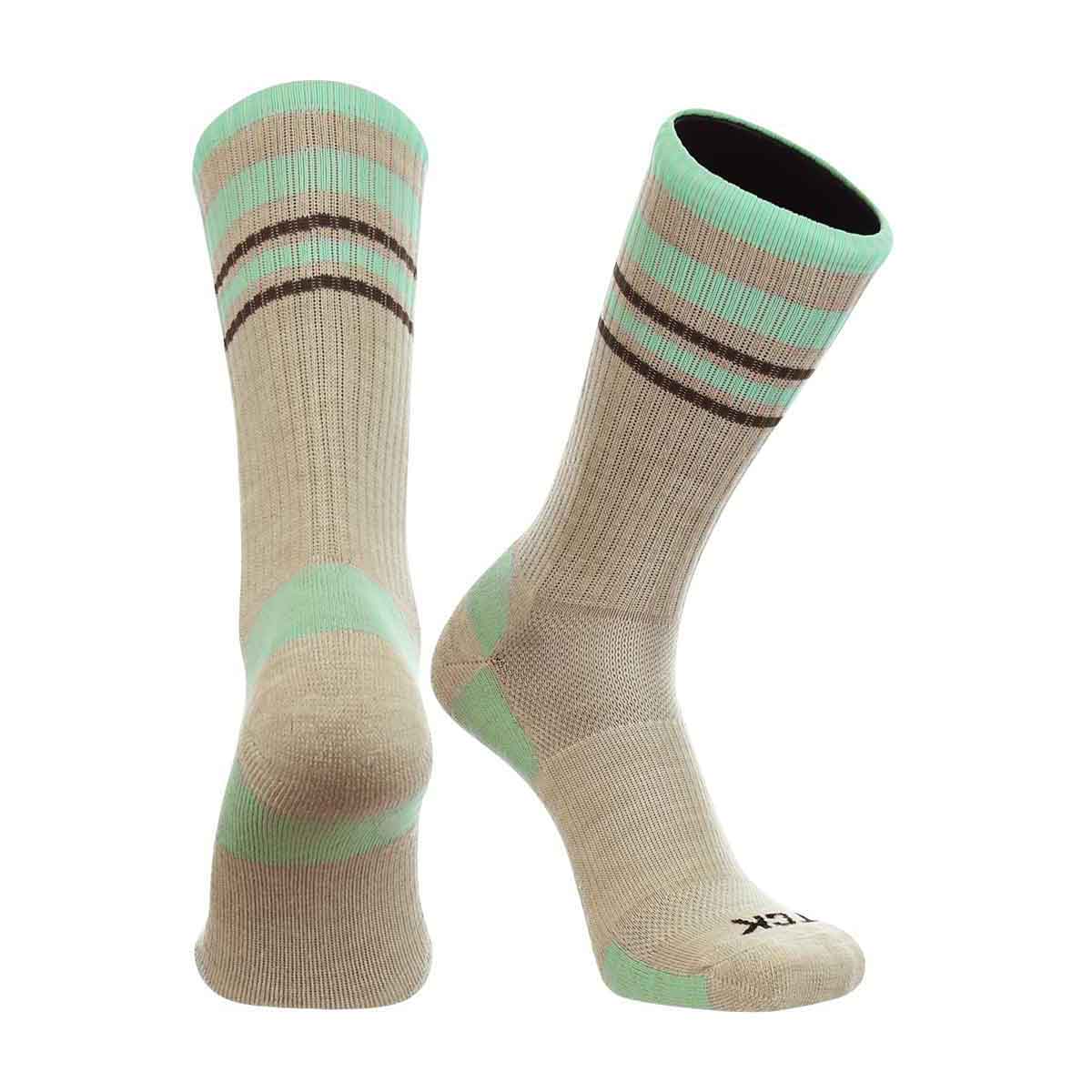 Striped Merino Wool Hiking Socks 6