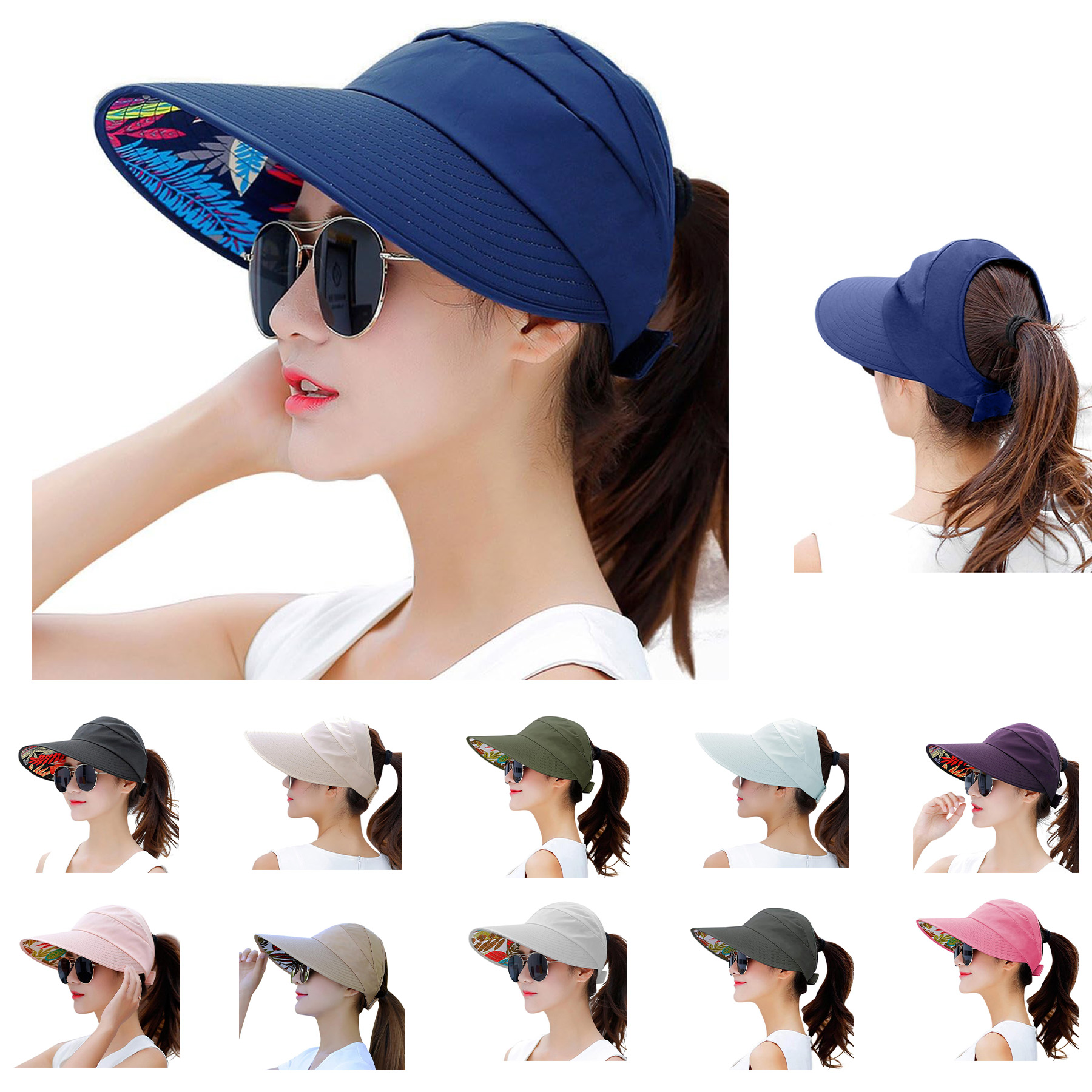 Summer Beach Packable Visor 5