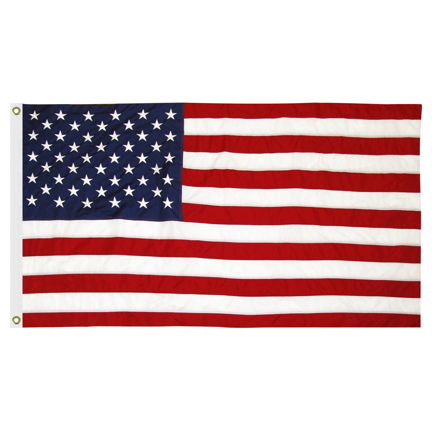 2' x 3' Cotton U.S. Flag with Heading & Grommets 3