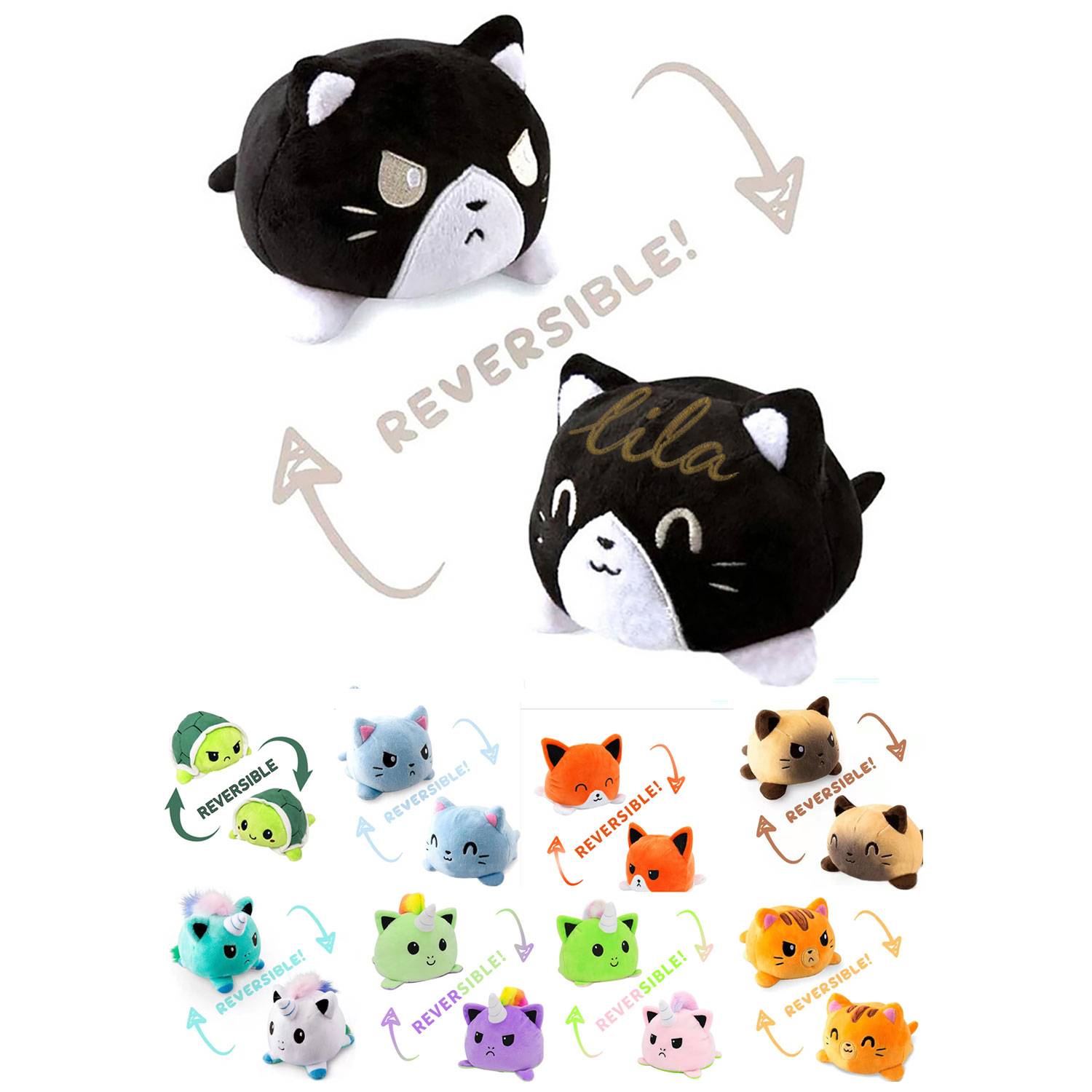 Reversible Plushie Animal Stuffed Toys 1