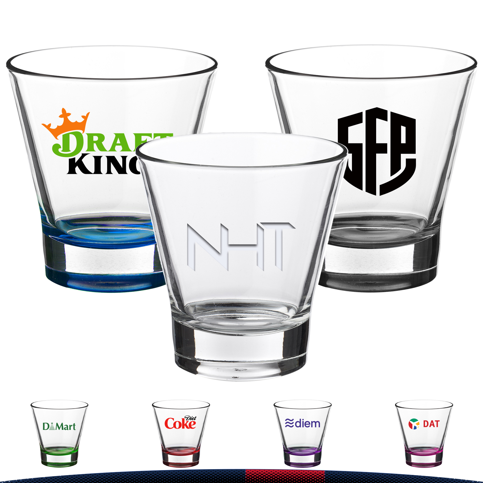 11.5 oz. Stemless Water Glasses 7