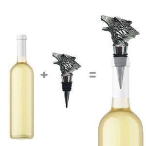Elegant Bull Design Alloy Wine Stopper 8