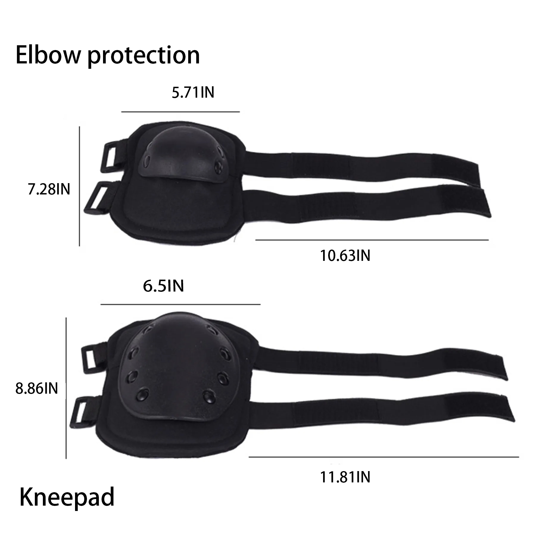 Polyester Rescue Camouflage Knee Pads 2
