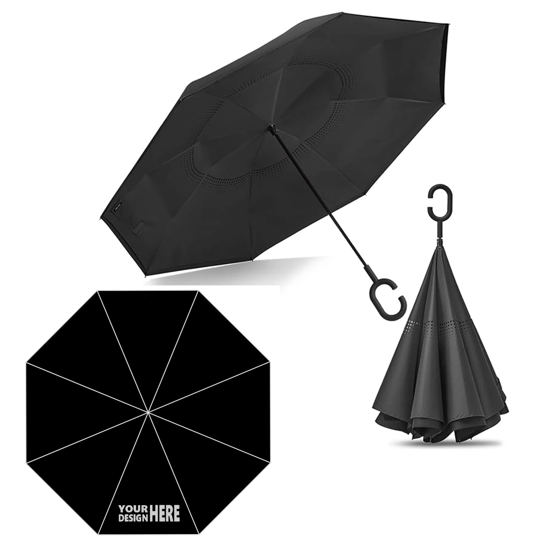 Reverse Upside Down Umbrella 2