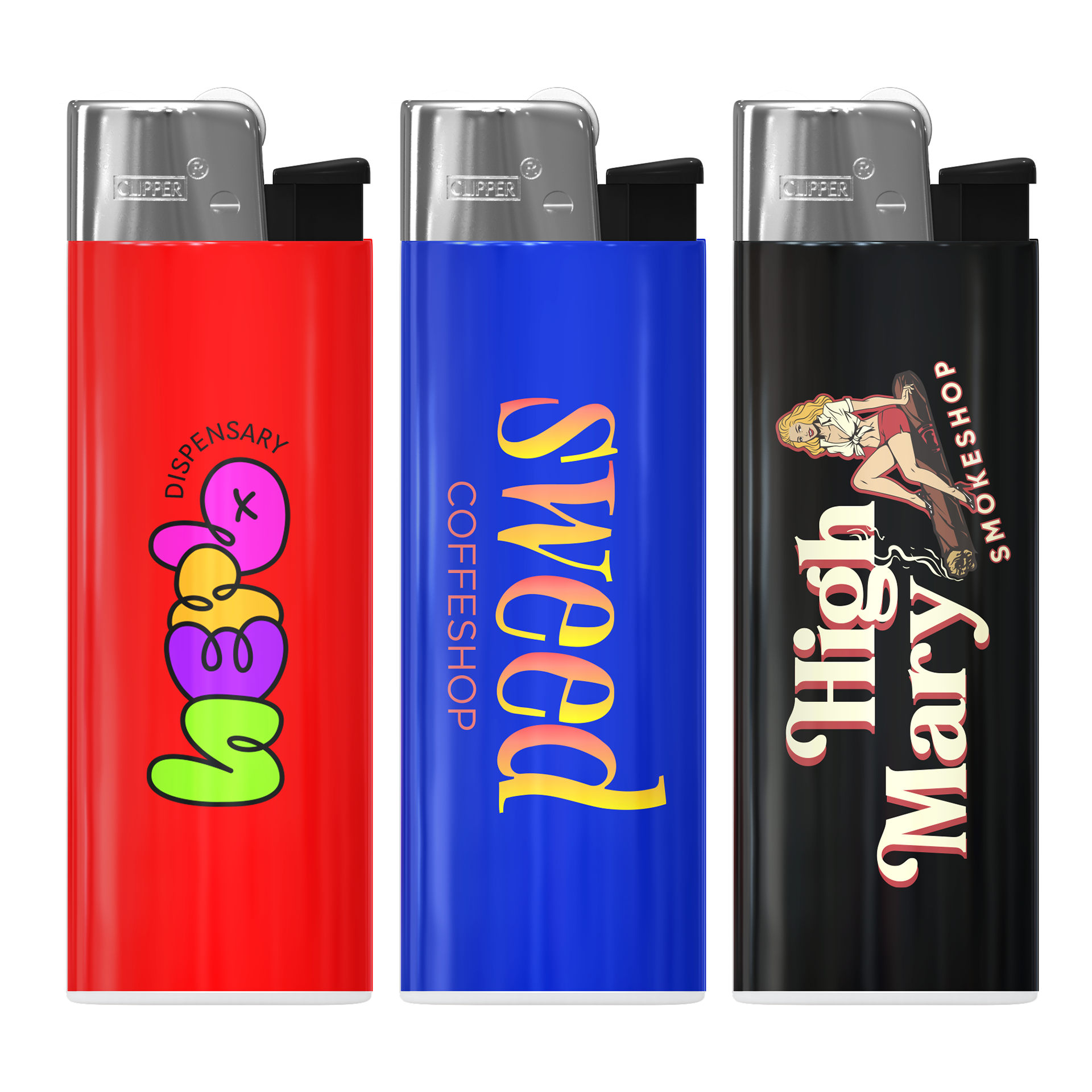 Custom BRIO Clipper Lighters 2