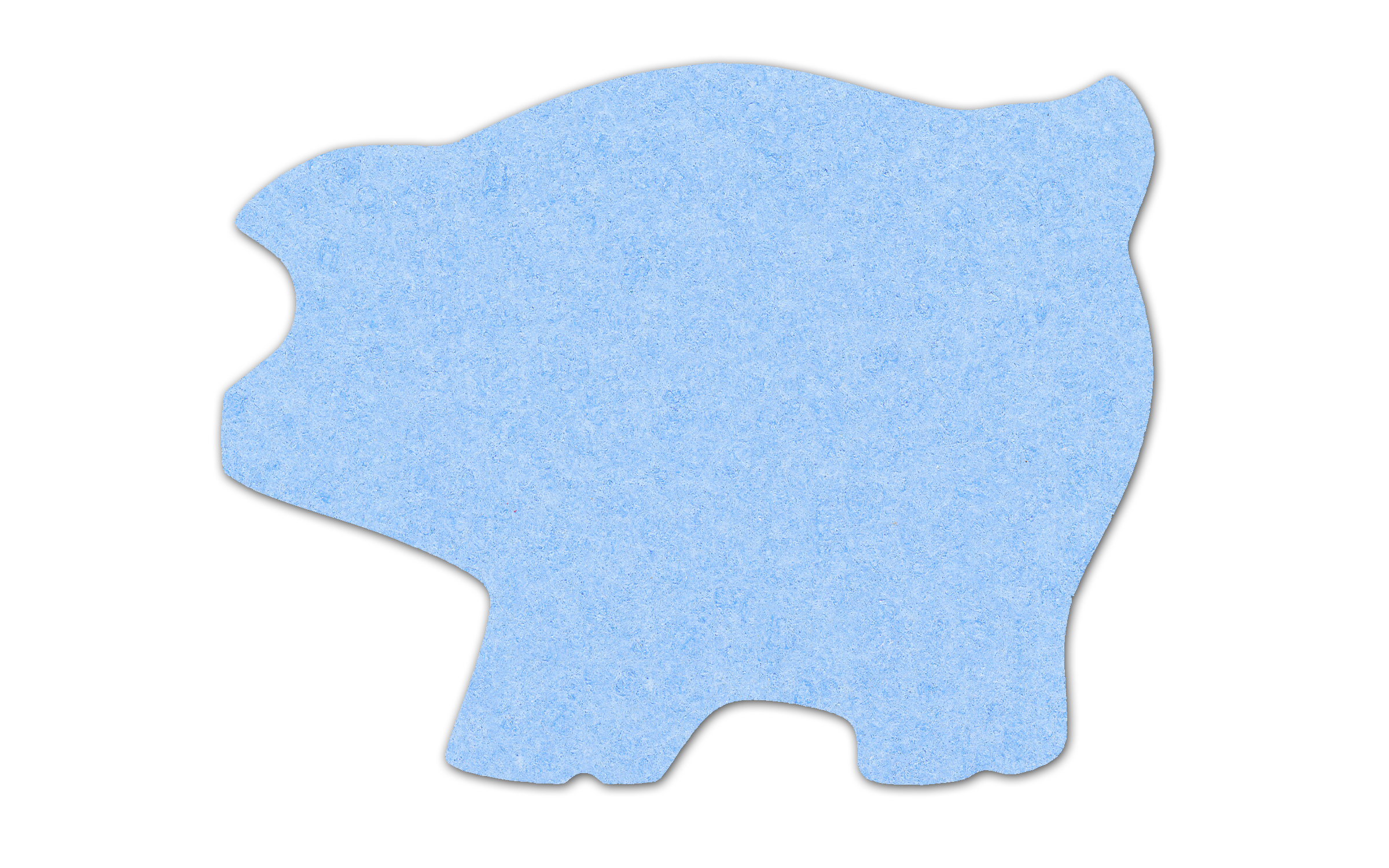 6" Piggy Bank Compressed Sponge 9