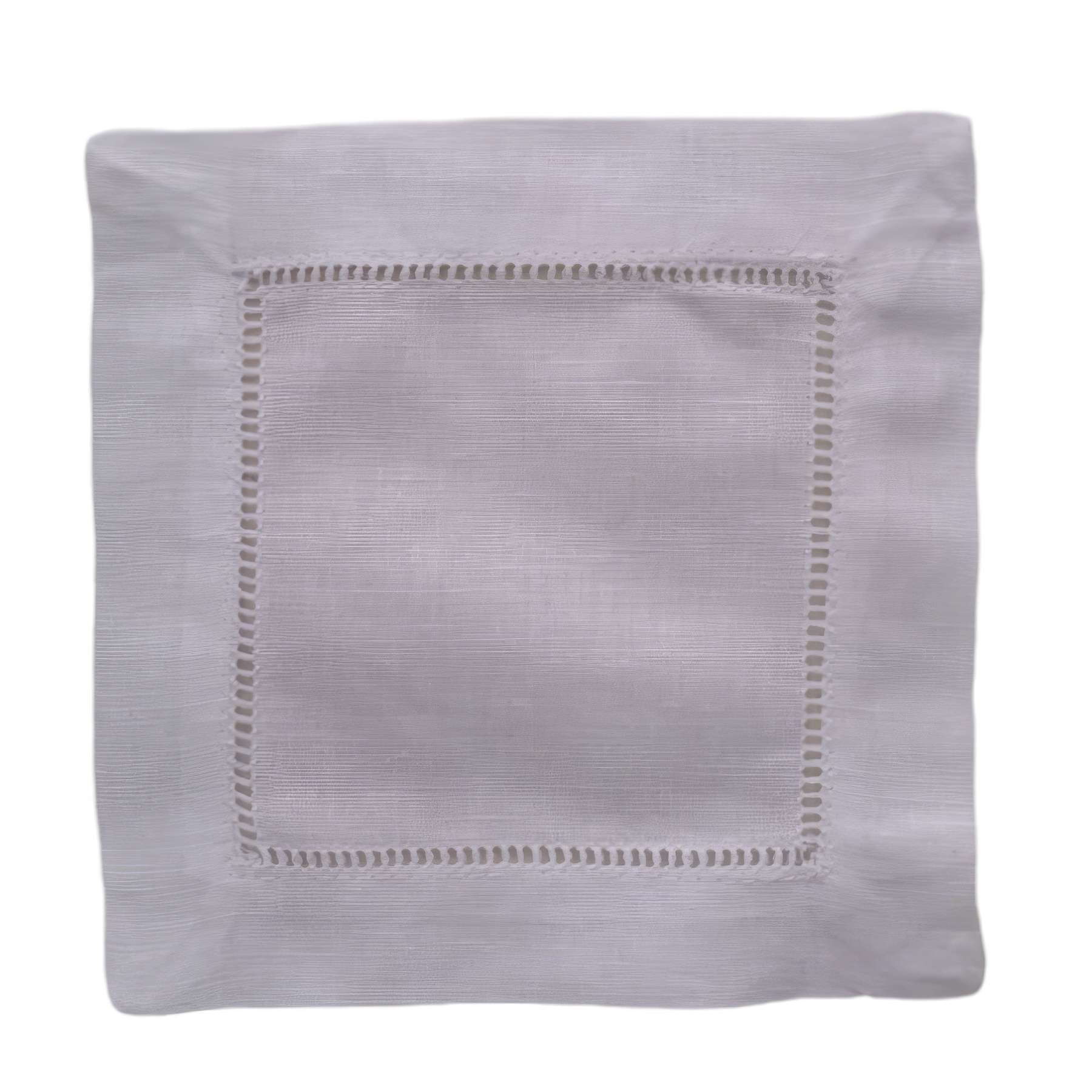 Custom Hemstitch Cocktail Napkin - 6'' x 6'' 3