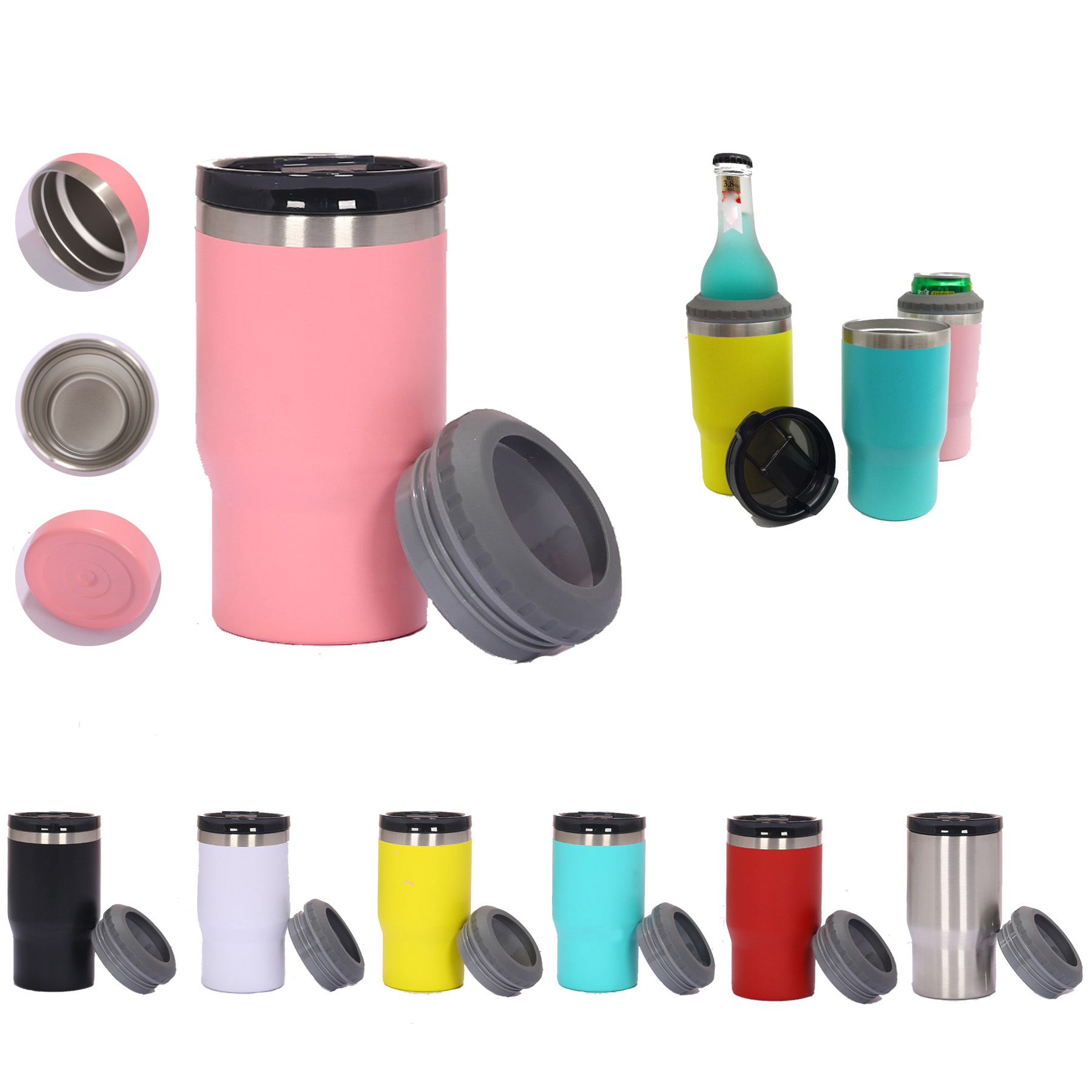 14Oz. Stainless steel Tumbler Cooler Cup 2