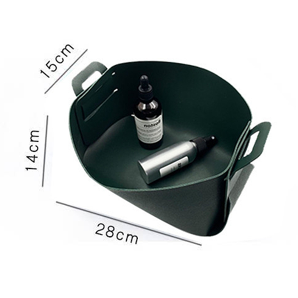 Leather Organizer Jewelry Box Storage Bag 1