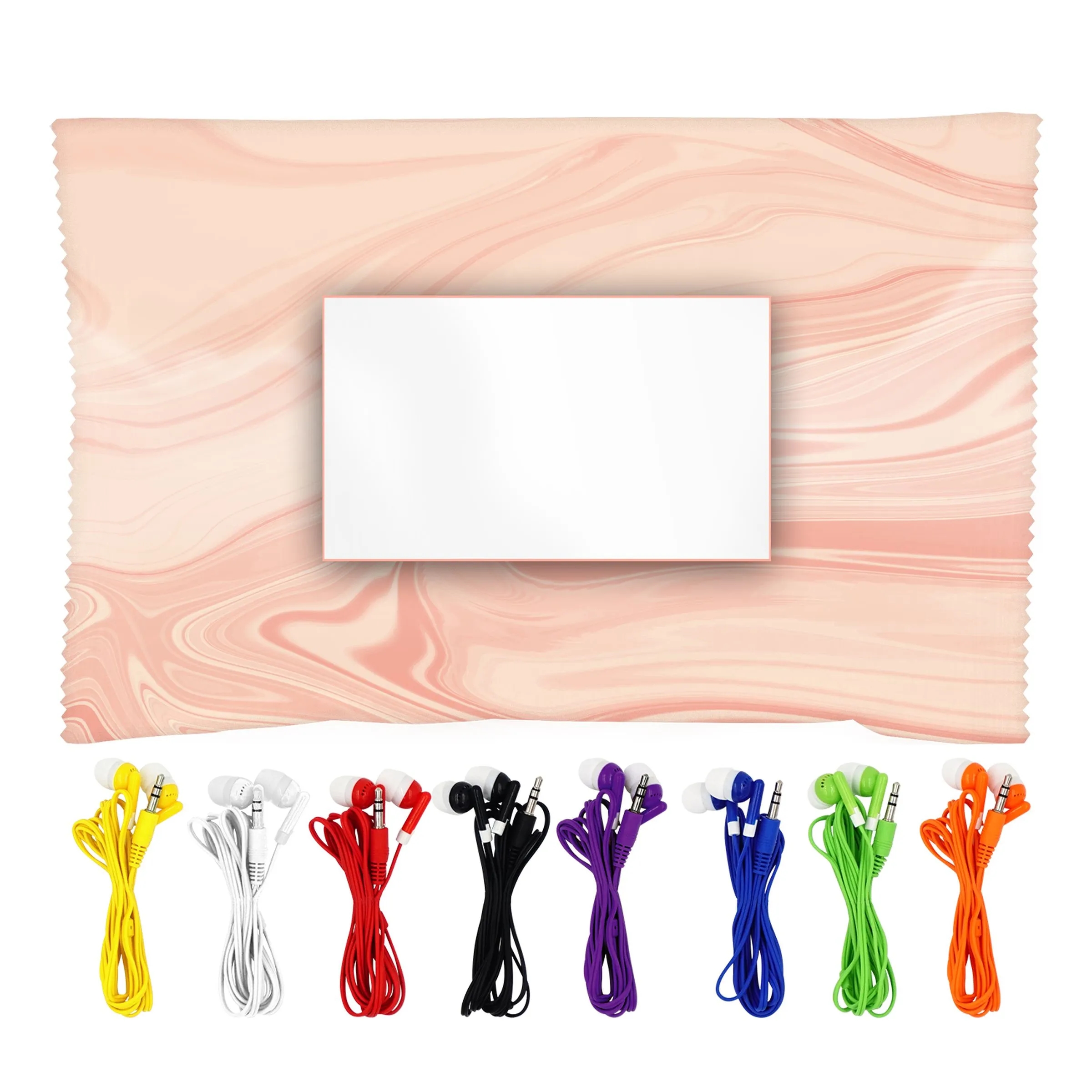 Rose Wrapped Ear Bud Set 5