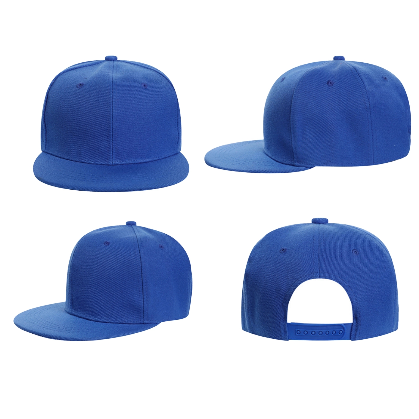 Breathable Flat Bill Snapback Visor 2