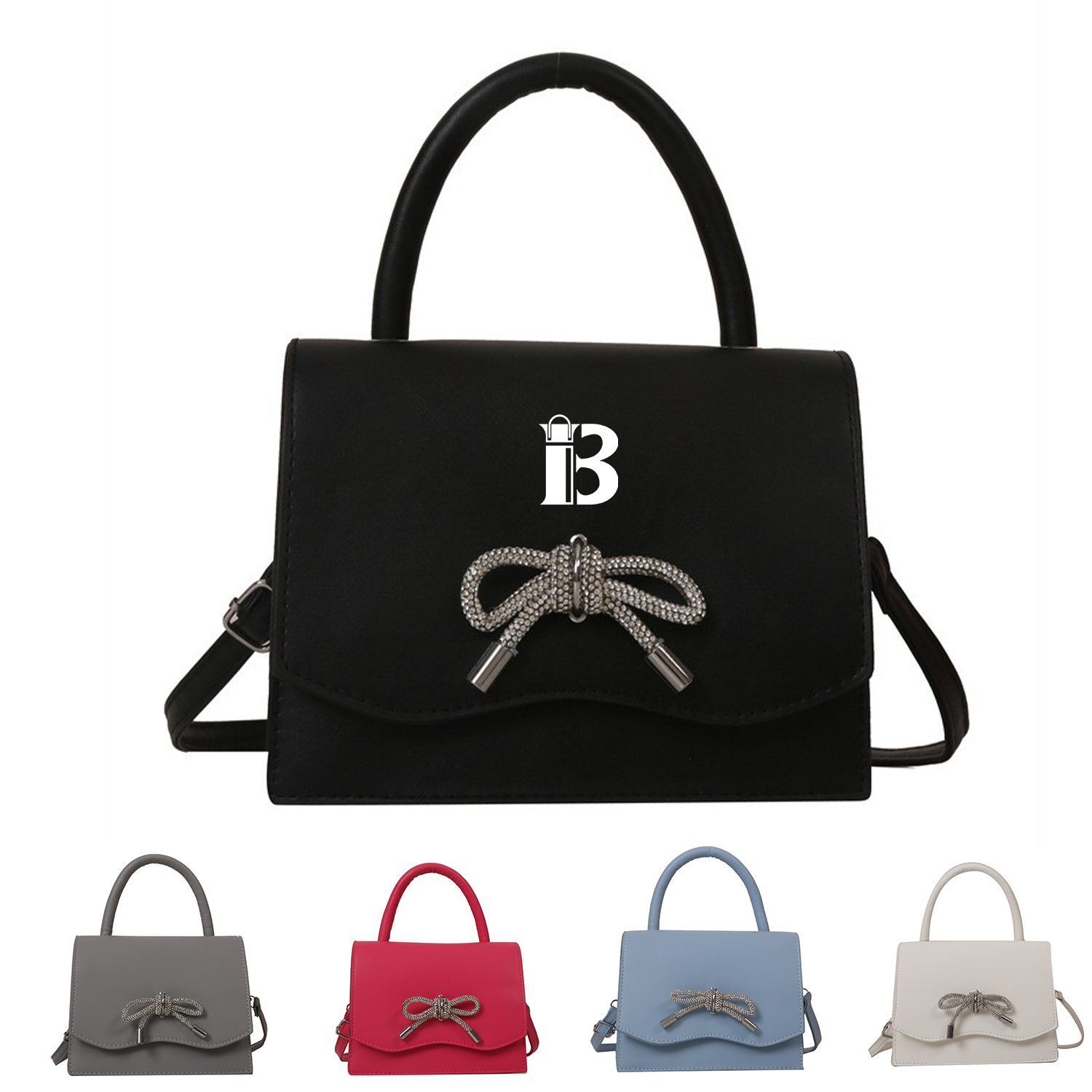 Tote Bag with Bow Tie, custom tote bag with logo imprint 3