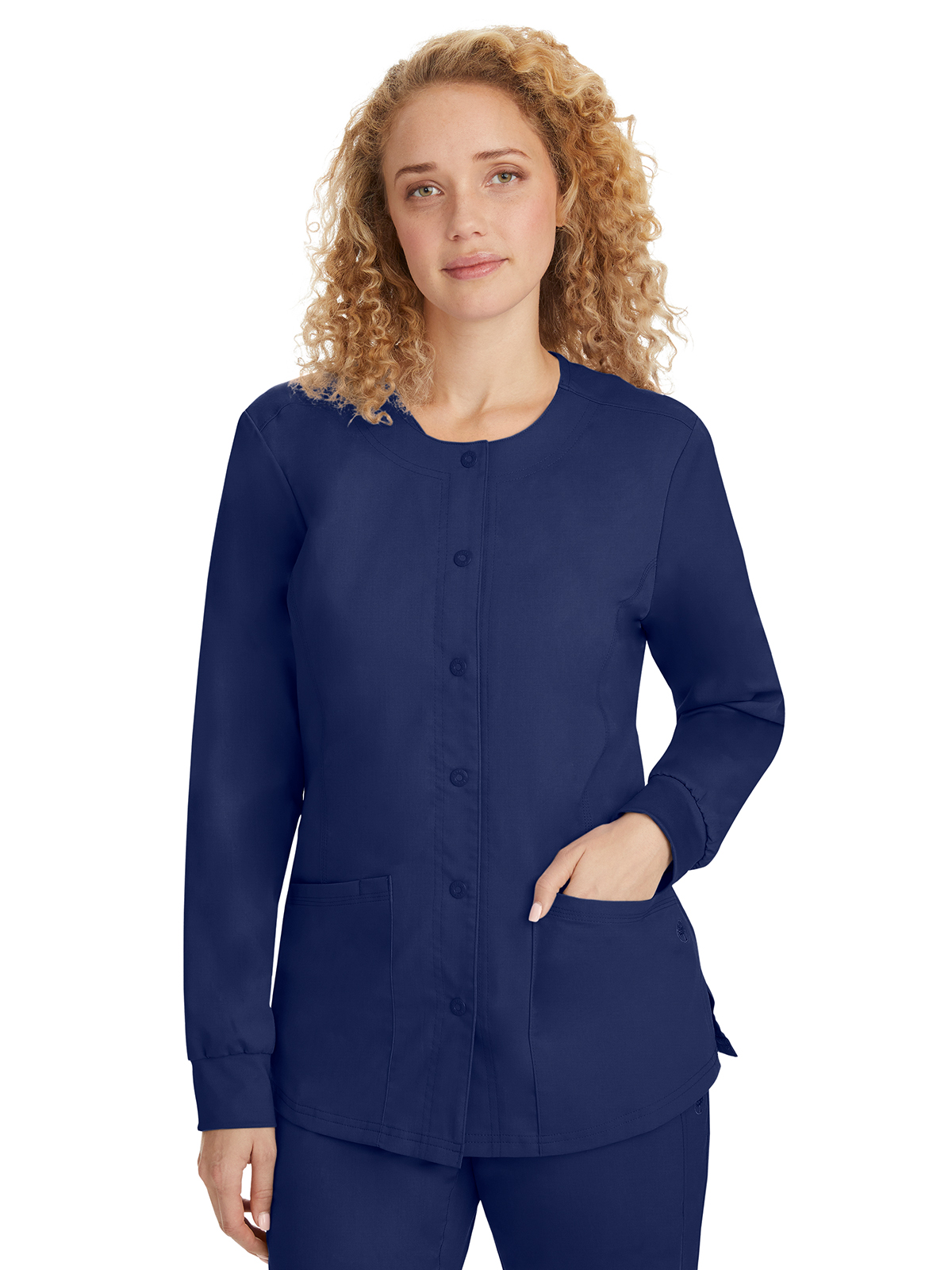 Healing Hands - HH Purple Label - Women's 5-Pocket Daisy Snap-Front Jacket 11