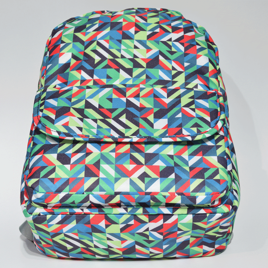 Premium Sublimation Backpack w/ Front Flap Pocket