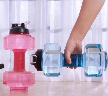 Dumbbell Shape Sport Water Bottle 2
