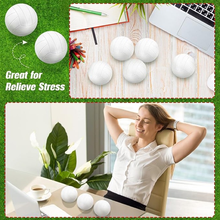 1.6 Inch Volleyball Stress Ball 6