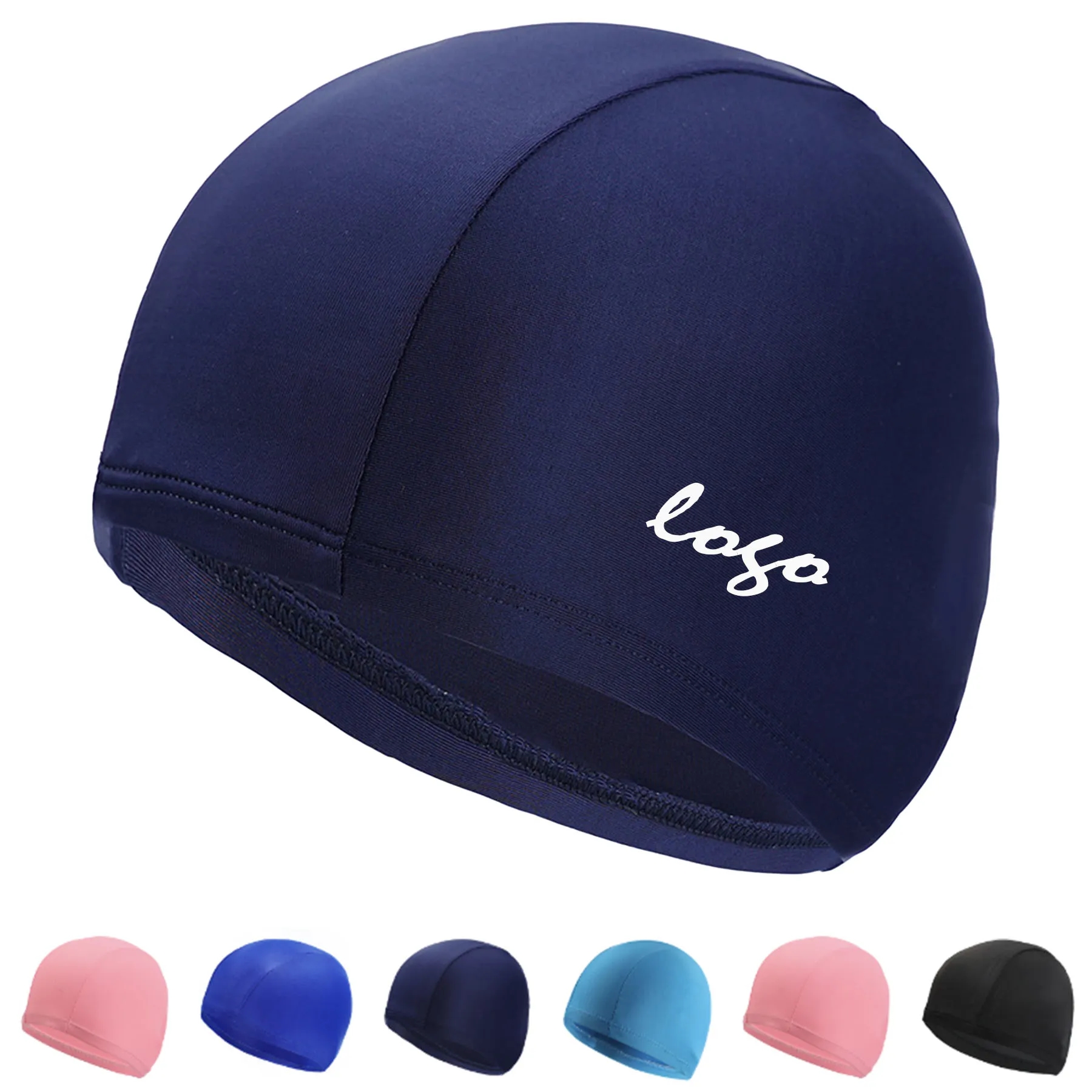 Solid Color Swimming Caps 2